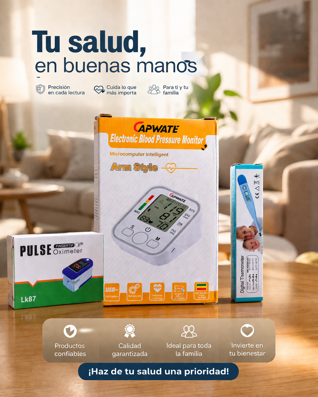 Kit de salud ⭐⭐⭐⭐✩ 860 Reseñas de clientes satisfechos